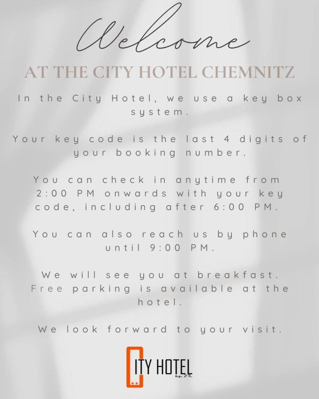City Hotel Chemnitz Exterior photo